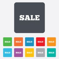 Sale sign icon Special offer symbol