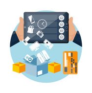 Online ecommerce technology internet shopping