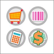 SHOPPING Mini Icon Set 07 - Version 1