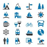 Travel icon set N21