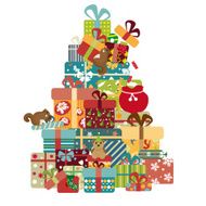 Colorful Gift Box Tree