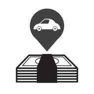 money and car icon