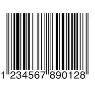 Bar code on white background