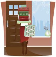 Home from Holiday Shopping