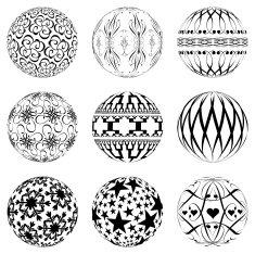 Design Elements - Ornate Spheres