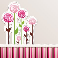 roses & chocolate patchwork