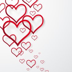 Background with hearts N58