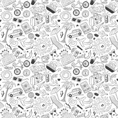 travel - seamless background N2