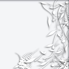 abstract gray plant pattern background