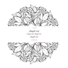 Floral decor N337