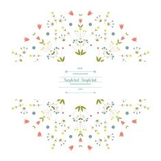 Floral decor N338