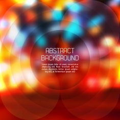 Abstract background Vector Blurry Lights