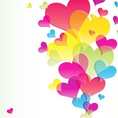 Abstract valentine background N25