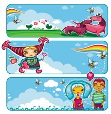 Valentine's Day sky banners N2