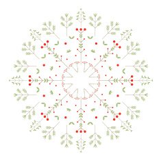 Floral decor N339