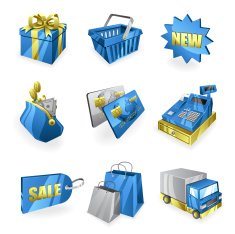 Shopping Icon Set N28