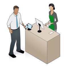 Mobile Payment Illustration