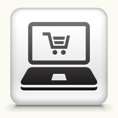 Square Button with Online Shopping