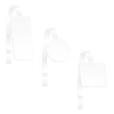 blank advertisement wobbler - 3 set