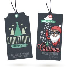 Christmas Sales Hang Tags