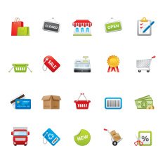 Hico icons &mdash; Retail and Shopping