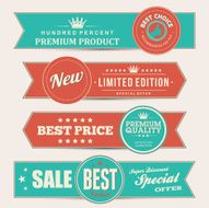 vintage business banners set N2