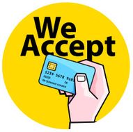 We accept credit card N2