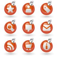 Christmas web icons