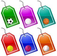 sports tags