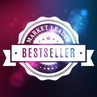 Market Leader Best Seller Sign - VECTOR