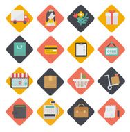 Big set of shopping icons Vector