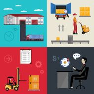 Warehousing and logistics processes N4
