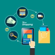 E-Commerce - Flat Design