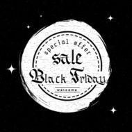 Black friday sale insignia and labels for any use N2