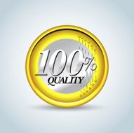 100 quality in style of one euro coin N2