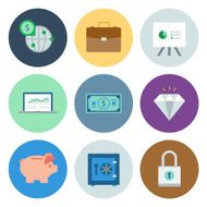 Financial Icons &mdash; Circle Series N2