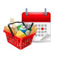 Food basket and calendar N2