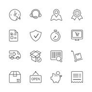 shopping thin line iconset 1 N2
