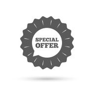 Special offer sign icon Sale symbol