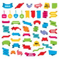 Sale icons Best special offer symbols N4
