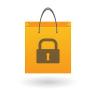 Shopping bag with a icon N2