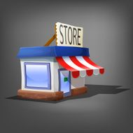 Store icon Vector illustration N2