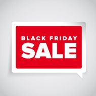 Black friday sale label vector N2