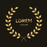 Golden wreath N3