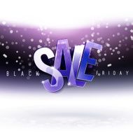 Night Sky with Black Friday Sale message N2