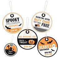 Halloween Retail Price Labels