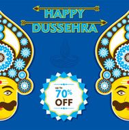 happy dussehra greeting design N2