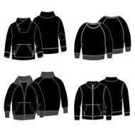 Hoodies 3 Black N2