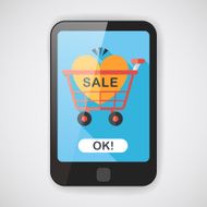 Valentine's Day SALE flat icon with long shadow eps10 N7