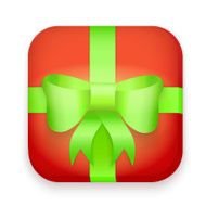 Icon of gift boxes with bow and ribbon